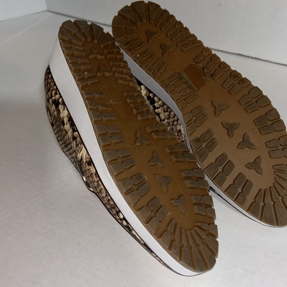 Aldo lovirede faux Snakeskin wedge Platform shoes - Picture 5 of 7